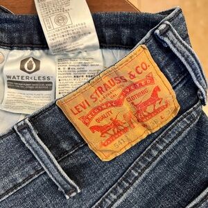 Levi's Men's Straight Jeans - Dark Blue
